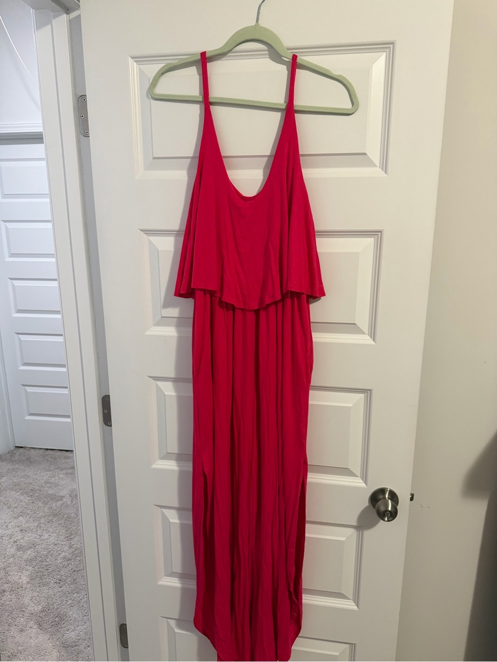 Sweet Love Bright Pink Maxi Dress
